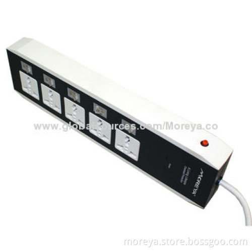 Extension Power Socket, Fashionable Appearance with Colorful Case